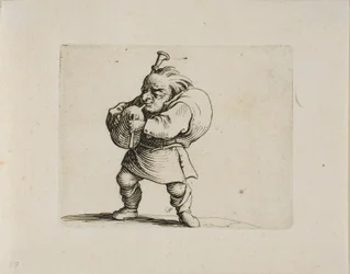 Bagpipe Player (from Varie Figure Gobbi)