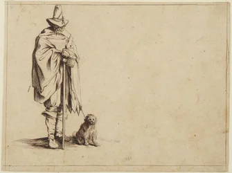 Beggar with Dog