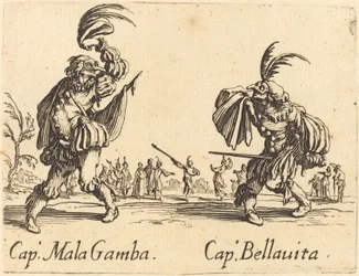 Captain Mala Gamba and Captain Bellavita