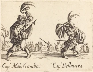 Cap. Mala Gamba and Cap. Bellavita