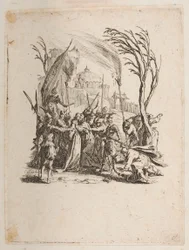 Christ Delivered to the Jews, no. 4 of 11 from La Petite Passion