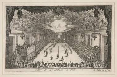 Combat at the Barrier, Entry of His Highness on Foot