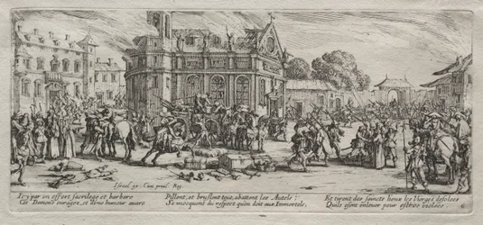Devastation of a Monastery