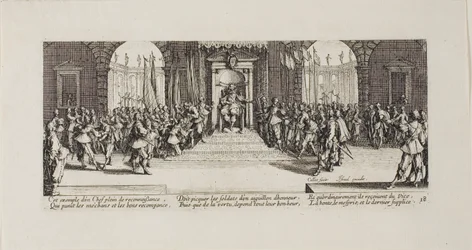 Distribution of Rewards, Plate Eighteen from The Miseries of War