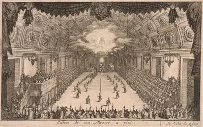 Duke Charles IV Arriving on Foot, from Combat à la Barrière