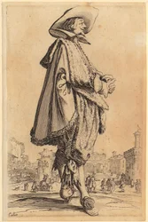 Nobleman with Hat, Hands Folded, Plate 11 of the Series “The Nobility”