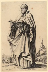 Saviour, Plate 2 from the series "Jesus, the Twelve Apostles and Mary"
