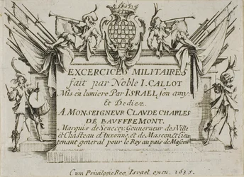 Frontispiece, from The Military Exercises