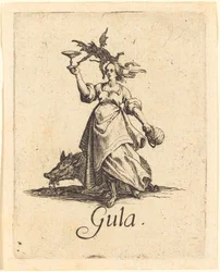 Gluttony, probably after 1621