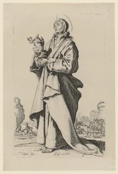 Saint John the Evangelist, Plate 8 from the Series 