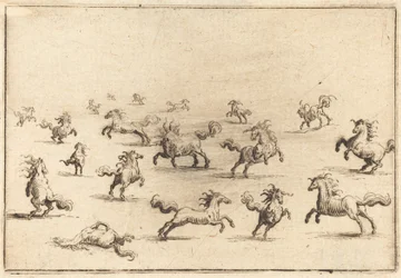 Horses Running