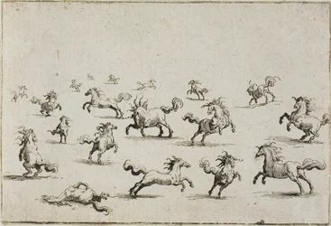 Horses Running Free, from The Caprices