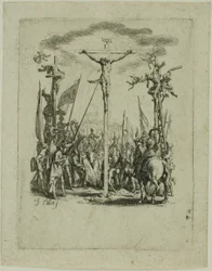 Jesus is Pierced with a Lance, from The Small Passion