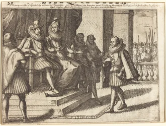 King and Queen in Consultation about the Turks