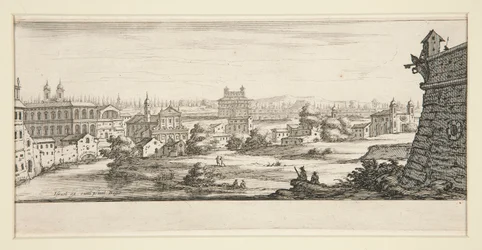 Landscape with Large, Imposing Buildings