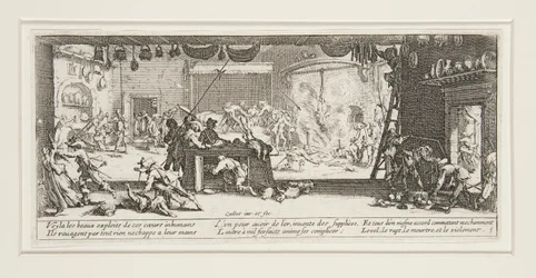 The Great Miseries of War: No. 5 - The Pillage