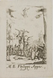 Martyrdom of Saint Phillip, plate eight from The Martyrdoms of the Apostles