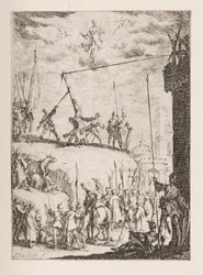 Martyrdom of St. Peter, no. 4 from The Martyrdom of the Apostles