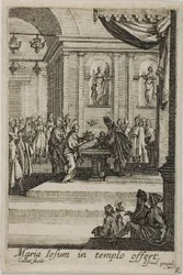 Mary Presenting Christ in the Temple, from The Life of the Virgin