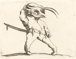 Masked Man with Twisted Feet, c. 1622