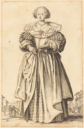 Noble Woman with Fan