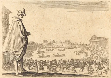 Piazza Santa Maria Novella, Florence, c. 1622