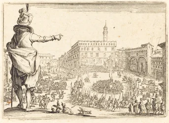 Piazza della Signoria, Florence, c. 1622