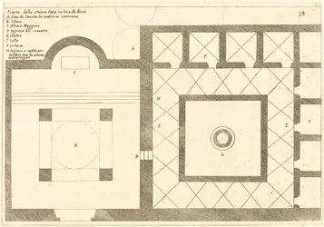 Plan of the Church near the House of Annas