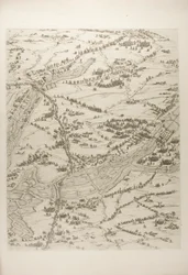 Plate Three from The Siege of La Rochelle