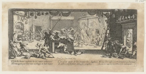 Pillaging of a Farm, Plate 5 from the Series 