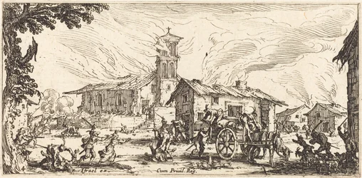 Ravaging and Burning a Village