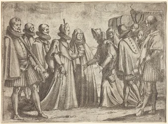 Reception at Mantua [recto]