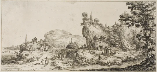 Returning from the Hunt, from Various Scenes Designed in Florence
