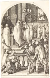 Saint Basil Celebrating the Mass, 1608-1611