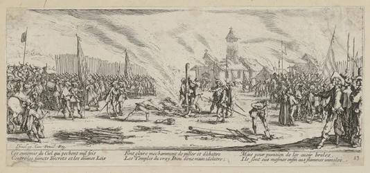The Stake, plate 13 from the series "The Miseries of War"