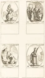 St. Agnes; The Marriage of the Virgin; St. Ildefonsus; St. Timothy