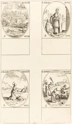 St. Mary of Victory, St. Simeon, Prophet, St. Pelagia, Sts. Reparata and Benedicta