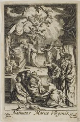 The Birth of the Virgin Mary, from The Life of the Virgin