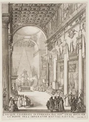 The Catafalque of Emperor Matthias