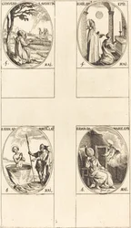 The Conversion of Saint Augustine; Saint Hilary; Saint John before the Latin Portal; Saint John of Damascus