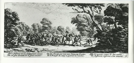 The Discovery of the Brigands, plate 9 from 