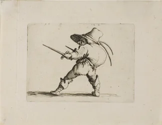 The Duelist with a Sword and a Dagger, from 