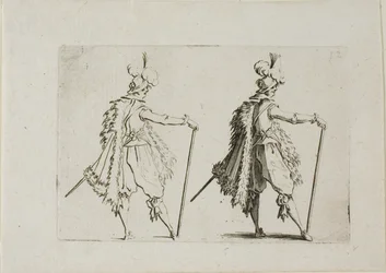 The Gentleman with a Large Cane, from The Caprices