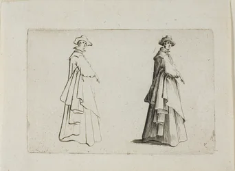 The Lady with Full Clothing, from The Caprices