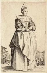 The Lady with the Little Headdress Pulled Back (La Dame à la petite coiffe relevée en arrière)