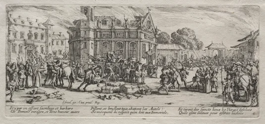 The Large Miseries of War: Devastation of a Monastery