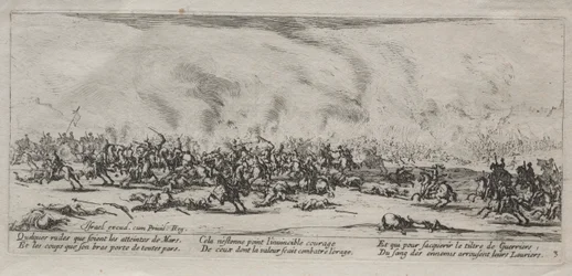 The Large Miseries of War: The Battle