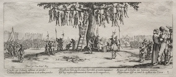 The Large Miseries of War: The Hanging