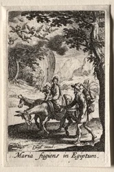 The Life of the Virgin: The Flight into Egypt
