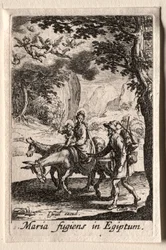 The Life of the Virgin: The Flight into Egypt
